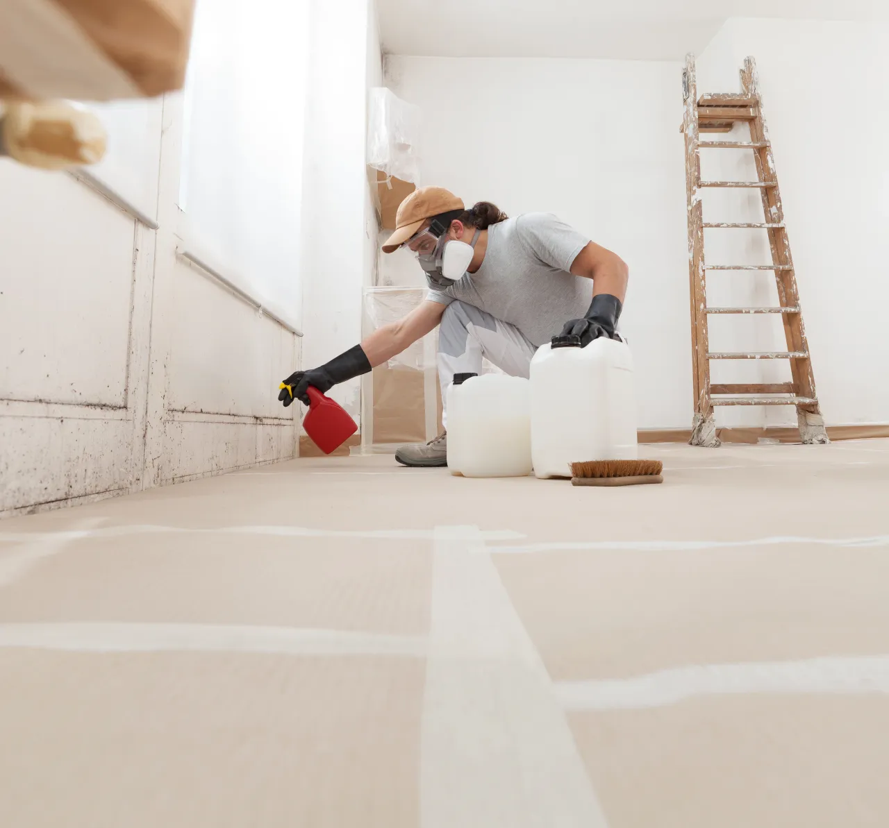Mold remediation job completed by Cali Mold Removal in Ventura, CA, California